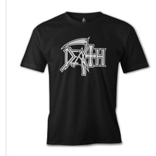 Lordd  T-Shirt   Death - Logo 2 Siyah Erkek Tshirt