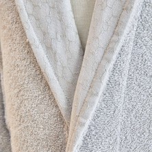 Karaca Home Casita Flos 6 Parça Bej Krem Aile Banyo Seti
