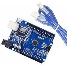 Arduino AR-114 Arduino Uno R3 (Klon) Dip Entegreli USB Kablo