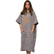 Giant Stride Poncho Grey