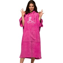 Giant Stride Poncho Pink