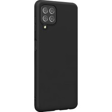 Microsonic Matte Silicone Samsung Galaxy M32 4g Kılıf Siyah