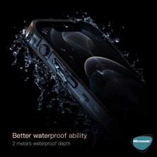 Microsonic Apple iPhone 13 Mini Kılıf Waterproof 360 Full Body Protective Siyah