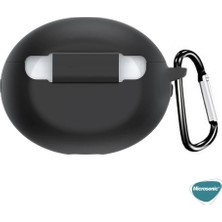 Microsonic Huawei Freebuds 4i Mat Silikon Kılıf Siyah
