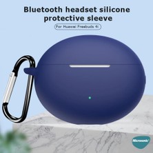 Microsonic Huawei Freebuds 4i Mat Silikon Kılıf Siyah