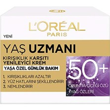 L'Oréal Paris Loreal Paris L'oréal Paris Yaş Uzmanı 50+  Krem, 50 mlYüz Kremi