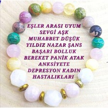 Gizemli Doğal Taş Eşler Arası Uyum, Kunzit, Pembe Kuvars