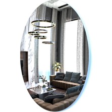 Camex Store Camex 40 cm Üç Parça Dekoratif Yuvarlak Şekilli Ayna