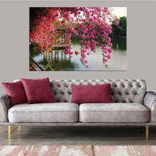 Evdetablo Çiçekler Kanvas Tablo 40X60