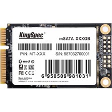 Kingspec MT-512 512GB- 500 - 599 Mb/s- 450 - 599 Mb/s Msata SSD