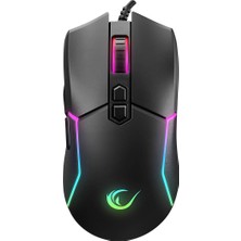 Rampage SMX-R28 Cool Rgb Işıklı + Macro 7200DPI / 1000hz Gaming Oyuncu Mouse Profesyonel Mouse