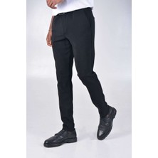 Koçmen Slim Fıt Kumaş Pantolon K1358 - Siyah