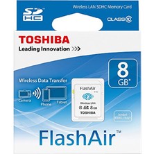 Toshiba W-02 Sdhc Flashair Wifi 8 Gbhafıza Kartı