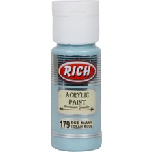 Rich Akrilik Boya 30CC – Ege Mavi