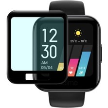 Ally Oppo Realme Watch 3D Full Kaplama Ekran Koruyucu Pet+Pmma