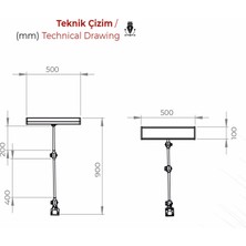 Erc Lt-02 Teknisyen Aydınlatma Lambası