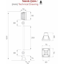Erc L-34-67 Makine Aydınlatma Lambası