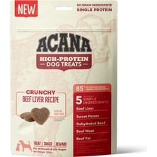 Acana Crunchy Beef Dog Treats 100 gr – Yüksek Proteinli Sığır Etli Köpek Ödülü