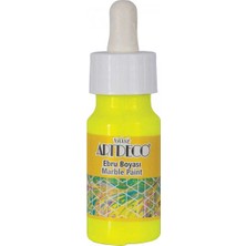 Artdeco Ebru Boyası 30 ml Neon Sarı 91