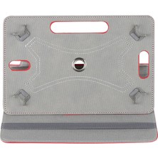 Fuchsia Hometech Alfa 10.1 Inç Uyumlu 360° Dönebilen Standlı Kapaklı Universal Tablet Kılıfı