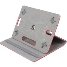 Fuchsia Hometech Alfa 10.1 Inç Uyumlu 360° Dönebilen Standlı Kapaklı Universal Tablet Kılıfı