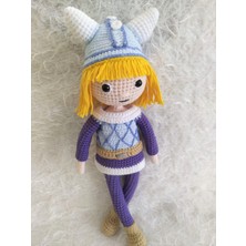 Vikingler Viki Organik Örgü Oyuncak