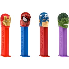 Pez Dispenser Marvel Avengers Pez Şeker Adam 3 Yedek Şeker