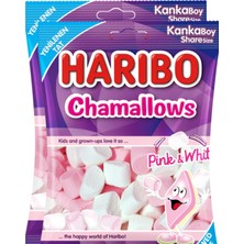 Haribo Chamallows Marsmallow Marşmelov Pink White 150 gr 5'li