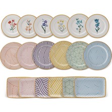 Karaca Botanica New Stoneware 18 Parça 6 Kişilik Yemek & Kahvaltı Takımı