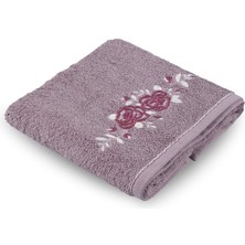 Taç Claudia Bambu Havlu 50*90 Mürdüm