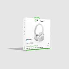 Bevius Soundpower Rock E97 Bluetooth Kulaklık Beyaz