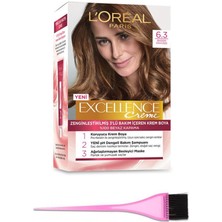 L'Oréal Paris Loreal Paris Loreal Excellence Saç Boyası 6.3+Boya Fırçası