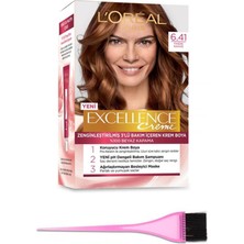 L'Oréal Paris Loreal Paris Loreal Excellence Saç Boyası 6.41+Boya Fırçası