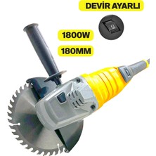 Rowermax RWRX-3099 1800 W Profesyonel Devir Ayarlı 180MM Büyük Boy Spiral Taşlama Makinesi