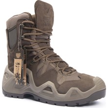 Warboots Khaki 1049 Nubuk Deri Waterproof Arazi ve Askeri Bot