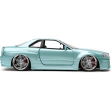 Jada Hızlı ve Öfkeli Fast & Furious 2002 Nissan Skyline 1:24 253203074