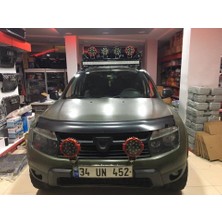 Off road sis lambası ledli 51watt 17 ledli kırmızı 4x4