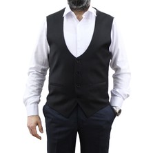 Mentor Regalo Büyük Beden Yelek Siyah 50173
