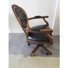 byoguzfurniture  Ahşap Yönetici Makam Çalışma Koltuğu