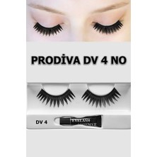 Prodiva Dv 4 Model Bütün Takma Kirpik 10 Lu Paket