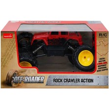 Sunman Rastar 1:18 Rock Crawler Uzaktan Kumandalı Aksiyon Aracı 07544 Kırmızı