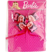 FLM Barbie Lisanslı Resimli Pembe Toka