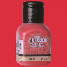 Artdeco : Akrilik Boya : 25 ml : Kadife Kırmızı 3019