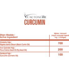 L'ACTONE Curcumin 500 mg / 60 Softjel