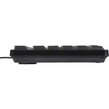 GZPLZ MC-689 USB Kablolu Klavye, Arapça Sürüm Siyah (Yurt Dışından)