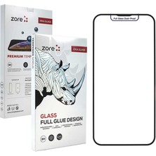 MobaxAksesuar Apple iPhone 13 Pro Premium Cam Ekran Koruyucu Siyah