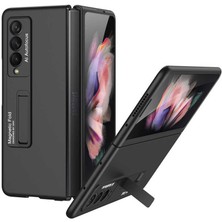 MobaxAksesuar Samsung Galaxy Z Fold 3 Kılıf Z Standlı Fold Kapak