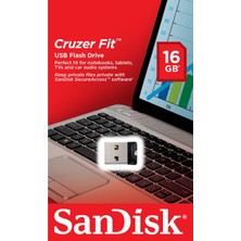 Sandisk Sandisk Cruzer Fit 16GB USB Bellek (SDCZ33-016G-G35)