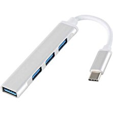 PrimeX Plus Px-Typ4 Macbook/asus/hp/lenovo 4 Port Type-C Usb3.0 Çoklayıcı