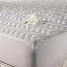 Mandaş Kapitone Fitted Sıvı Geçirmez Battal Çift Kişilik Alez (200X200)